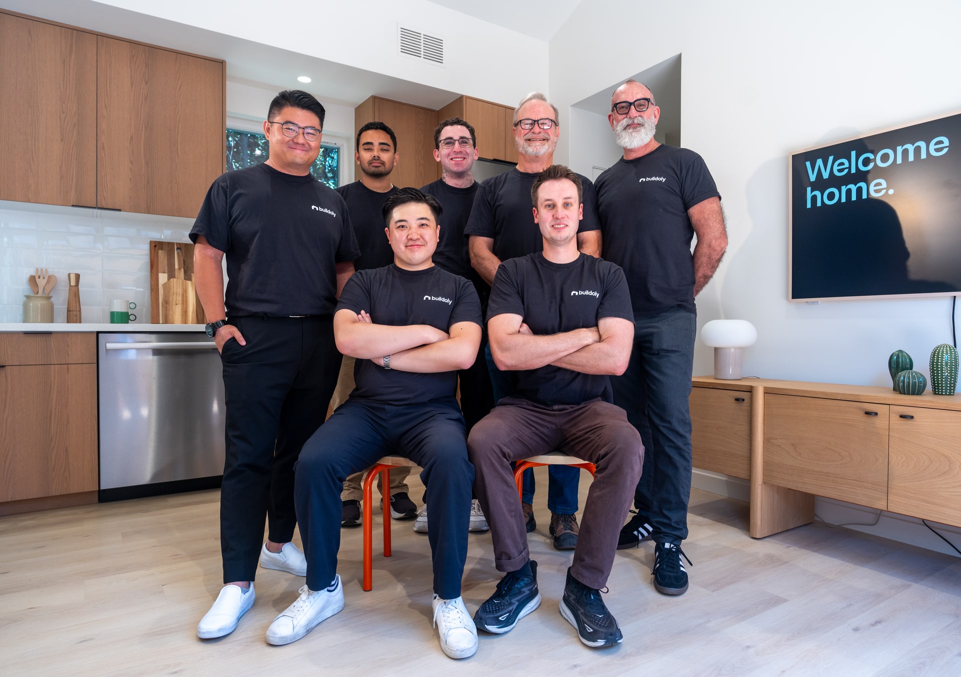 The Buildoly team, photographed June 2025