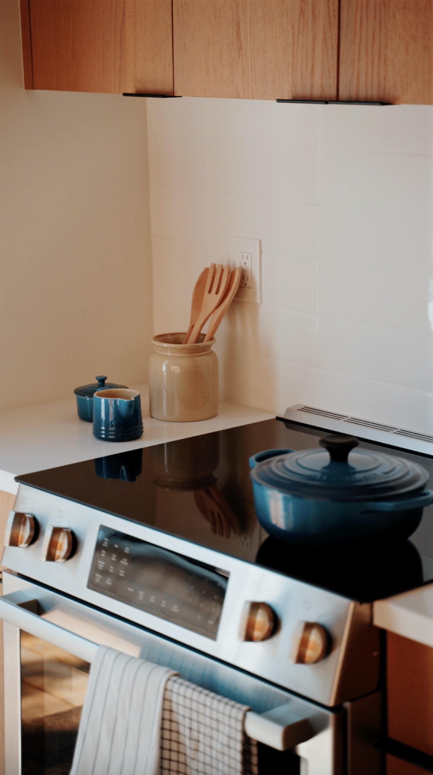 Buildoly kitchen with full-size appliances and quartz countertops