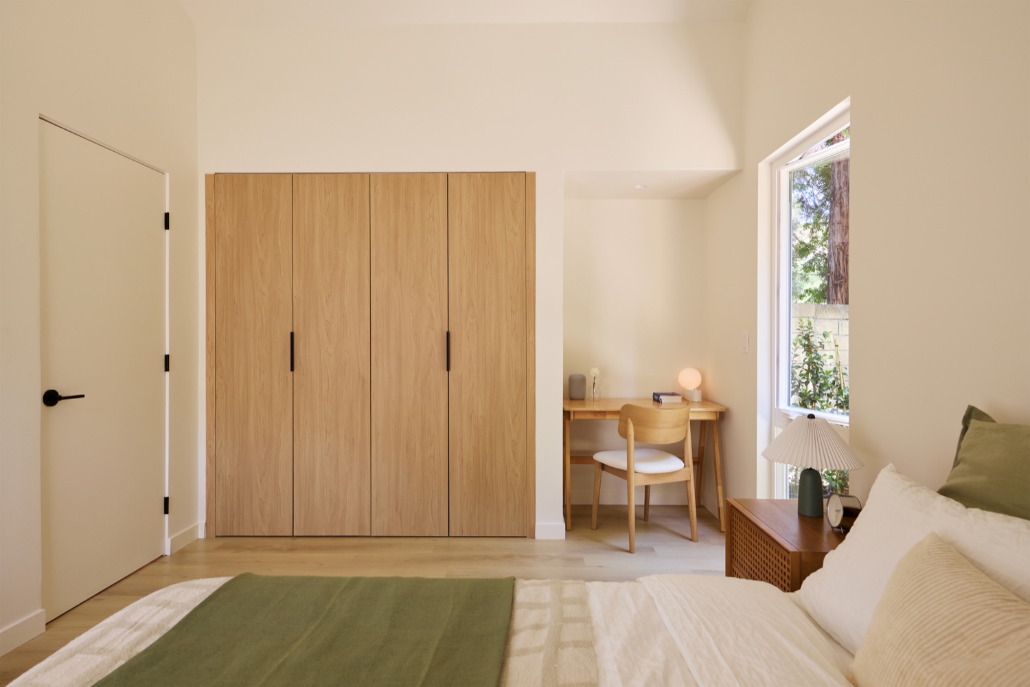 Model 1 bedroom with built-in wardrobe