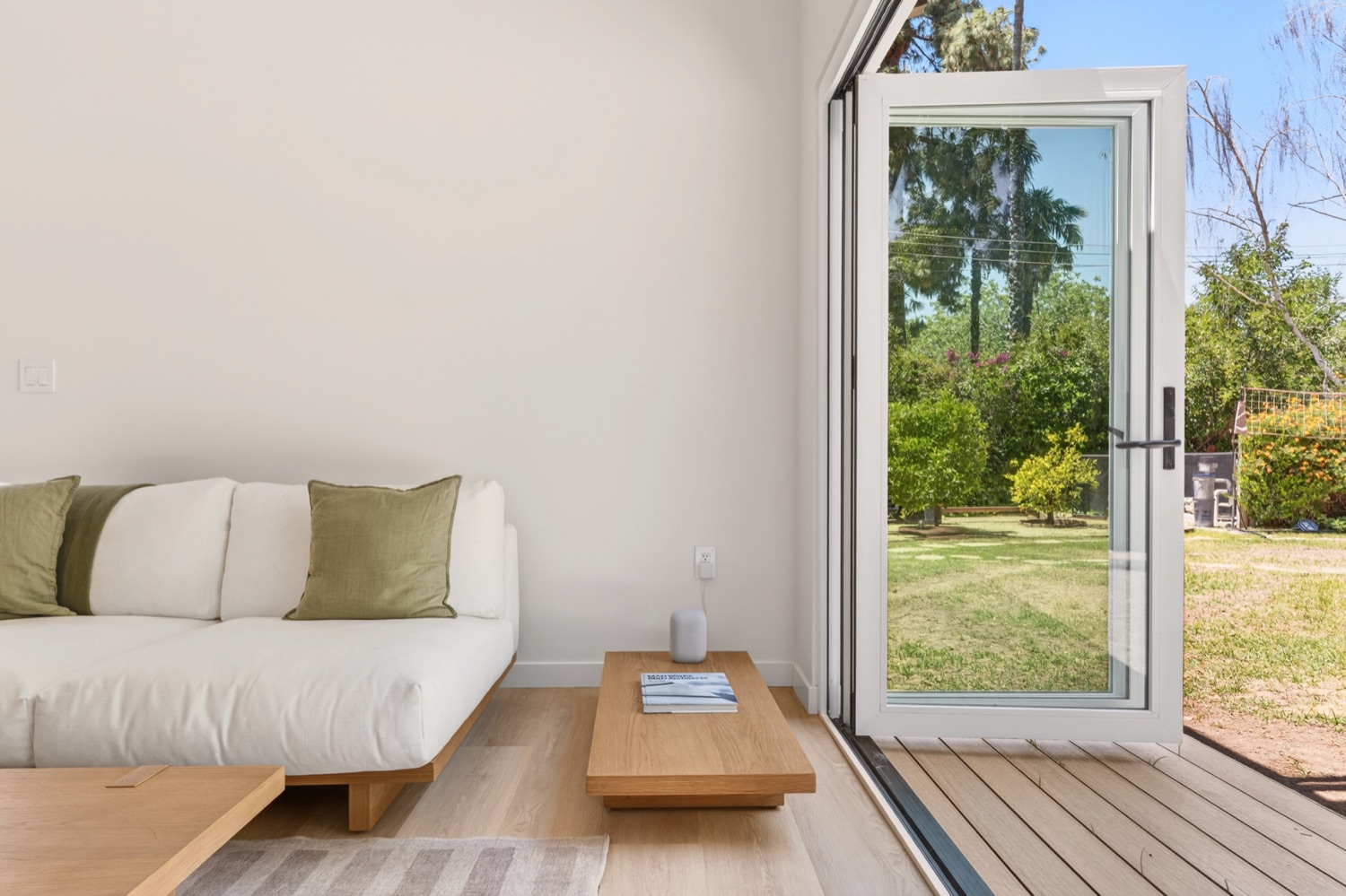 Model 2 living with garden door